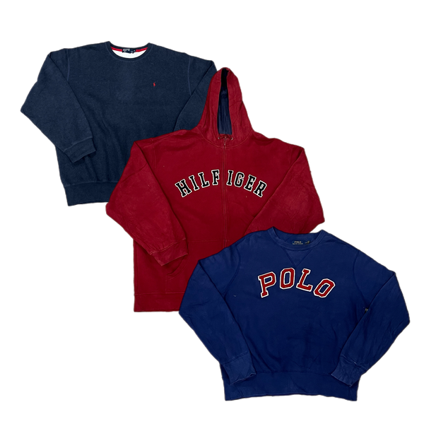 50X POLO/TOMMY HILFIGER SWEATS