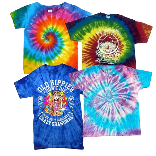 100X TIE DYE T-SHIRTS